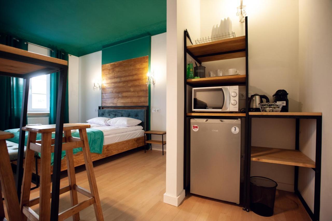 Neue Gasse Lviv Apartments Bagian luar foto
